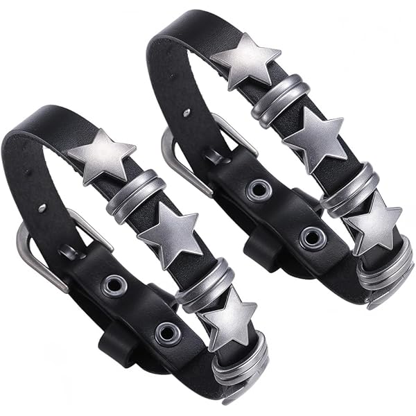 アクセサリー afb star leather blacelet black L アクセサリー afb star leather blacelet black L STAR LEATHER